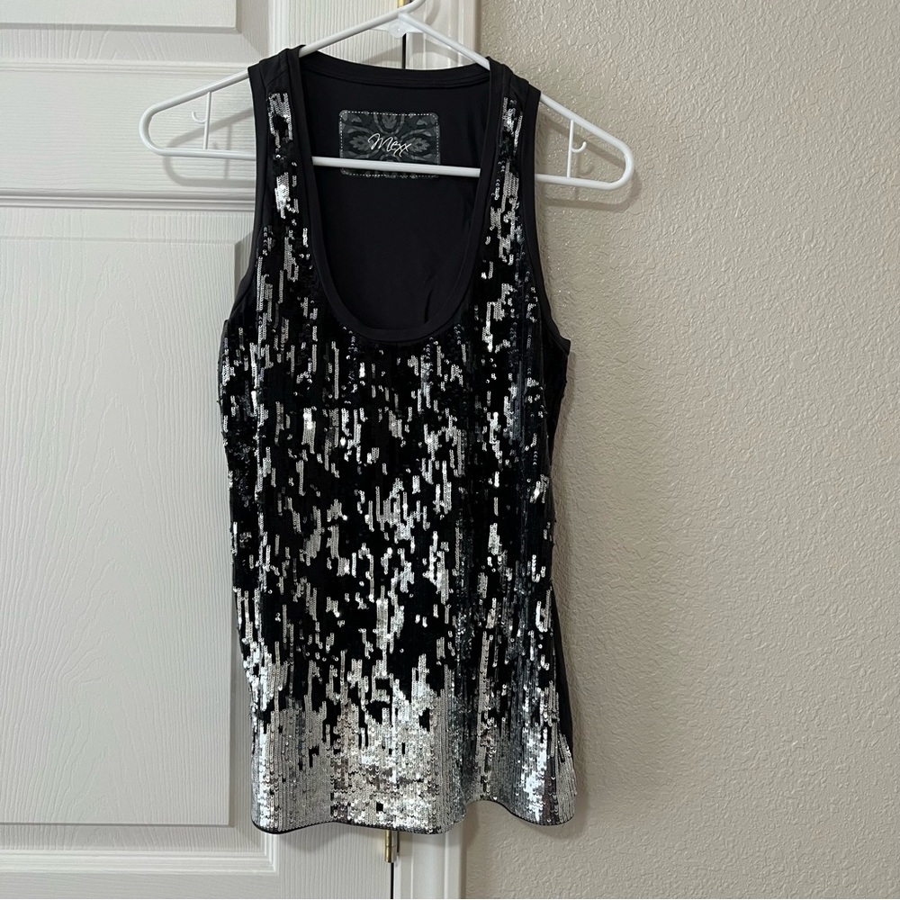 Y2K Mexx European Sequin Top - Large